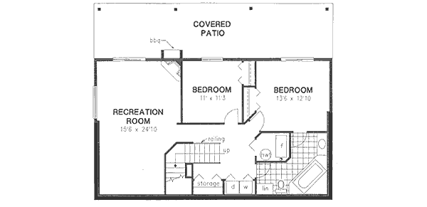 lower floor house blueprint