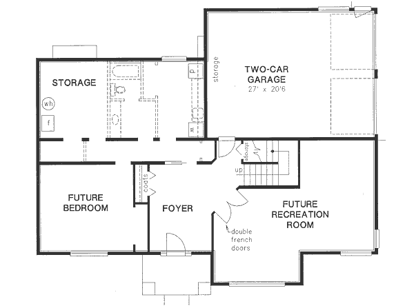 lower floor house blueprint
