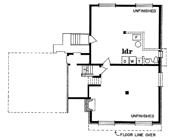 lower floor house blueprint