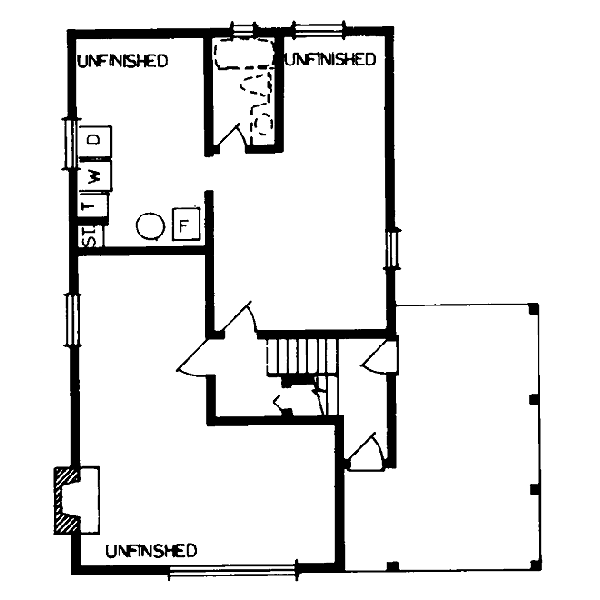 lower floor house blueprint