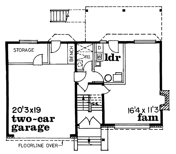 lower floor house blueprint