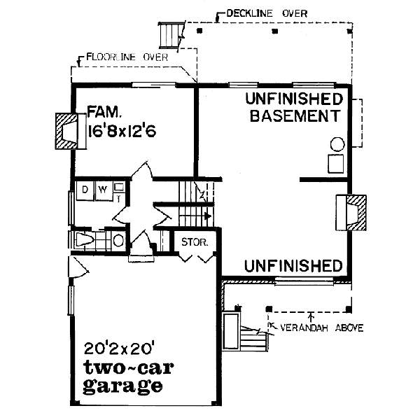lower floor house blueprint