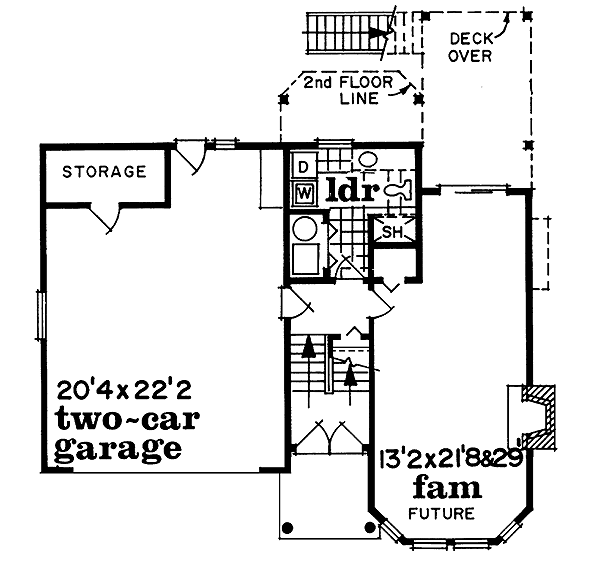 lower floor house blueprint