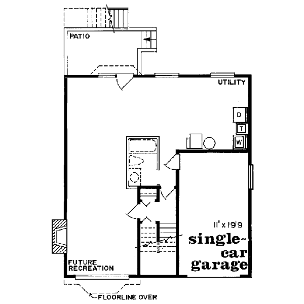 lower floor house blueprint