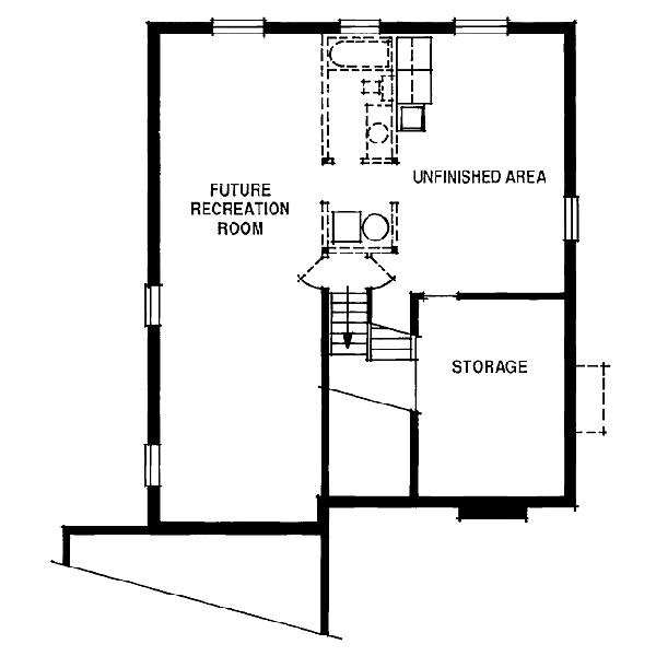 lower floor house blueprint
