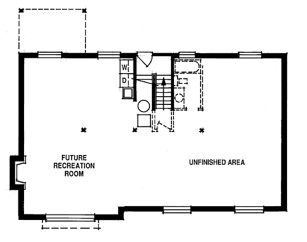 lower floor house blueprint