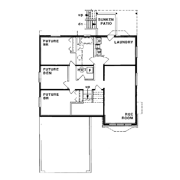 lower floor house blueprint