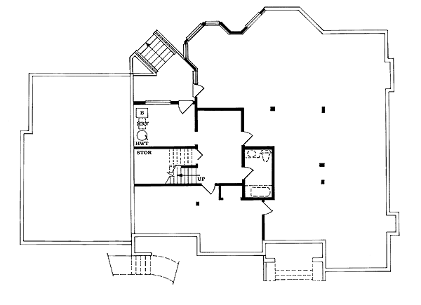 lower floor house blueprint