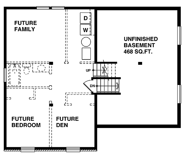 lower floor house blueprint