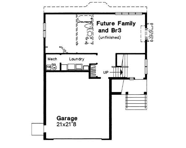 lower floor house blueprint