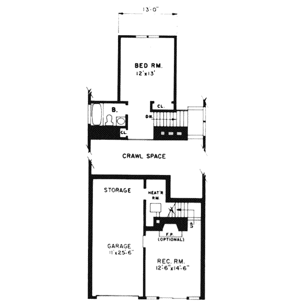 lower floor house blueprint