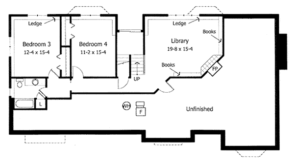 lower floor house blueprint