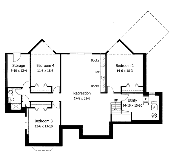 lower floor house blueprint