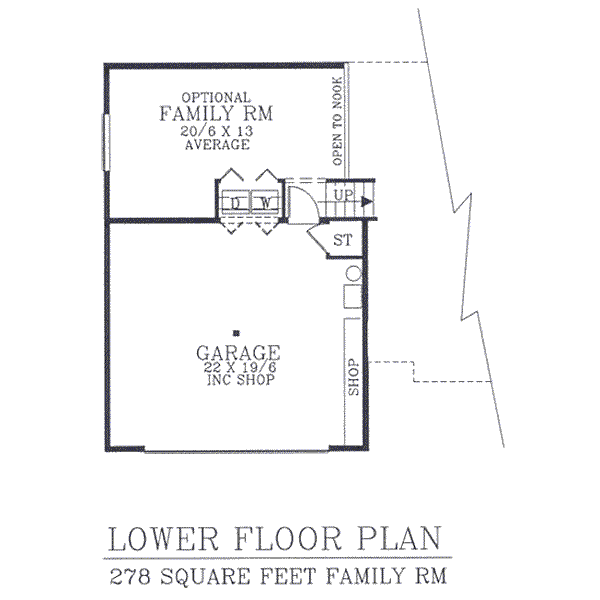 lower floor house blueprint