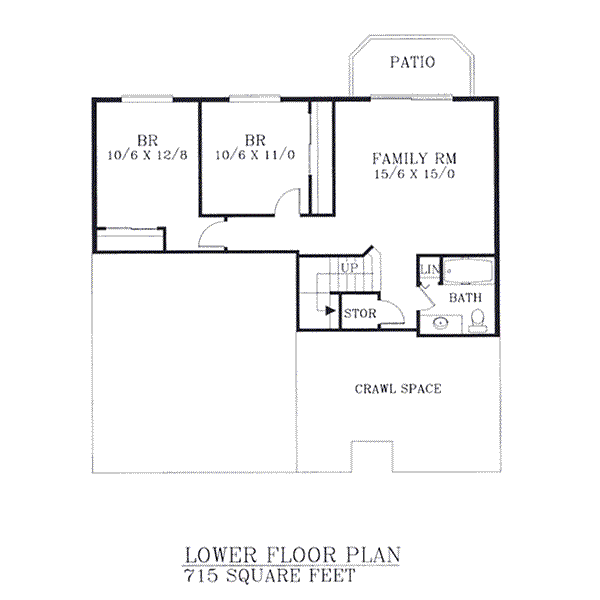 lower floor house blueprint
