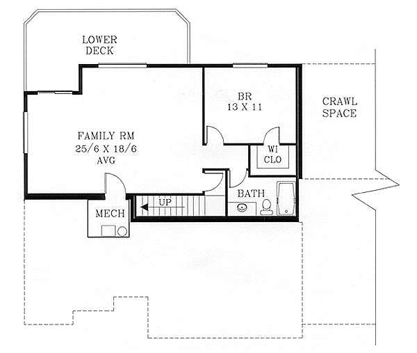 lower floor house blueprint
