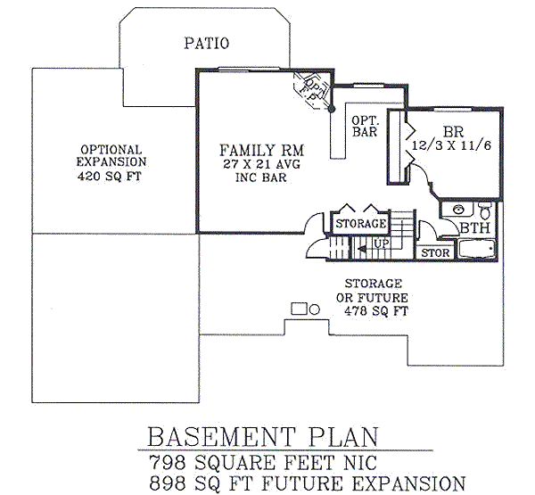lower floor house blueprint