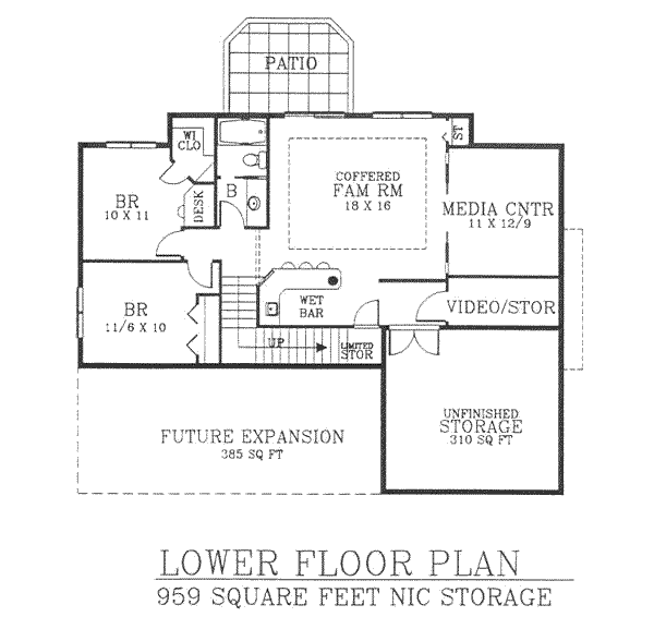 lower floor house blueprint