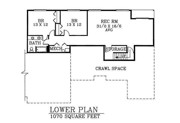 lower floor house blueprint