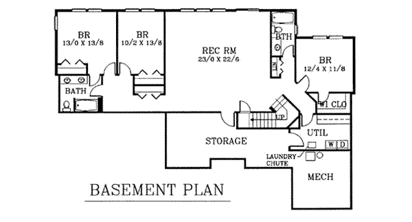 lower floor house blueprint
