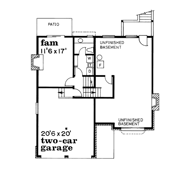 lower floor house blueprint