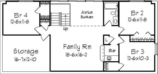 lower floor house blueprint