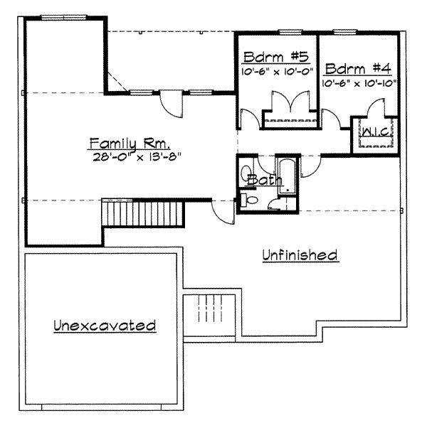 lower floor house blueprint