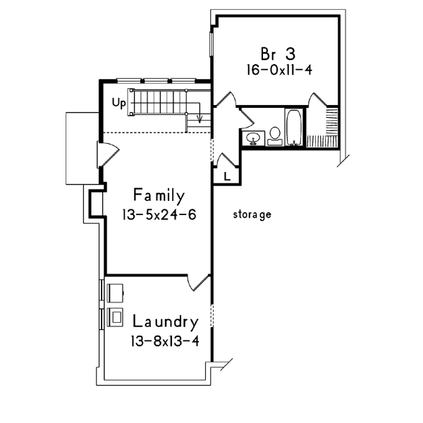 lower floor house blueprint