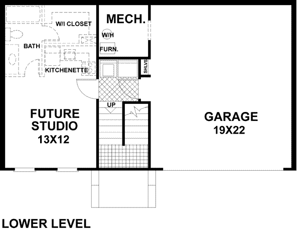 lower floor house blueprint