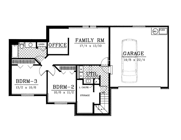 lower floor house blueprint