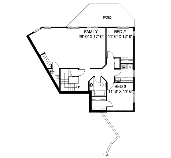lower floor house blueprint