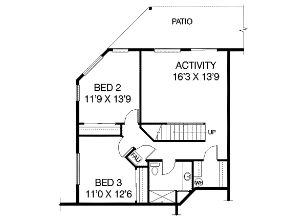 lower floor house blueprint