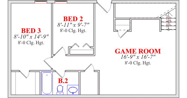 lower floor house blueprint
