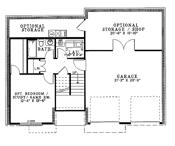 lower floor house blueprint