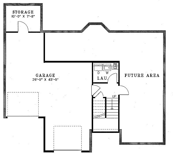 lower floor house blueprint
