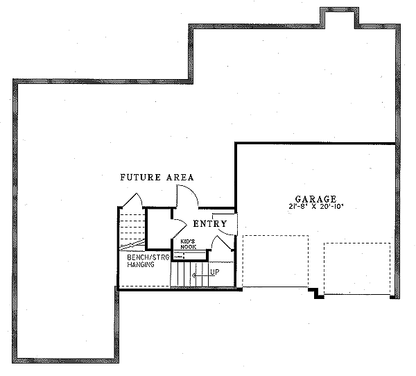 lower floor house blueprint