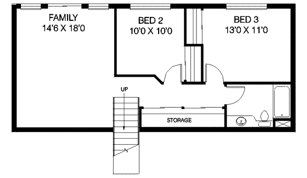 lower floor house blueprint