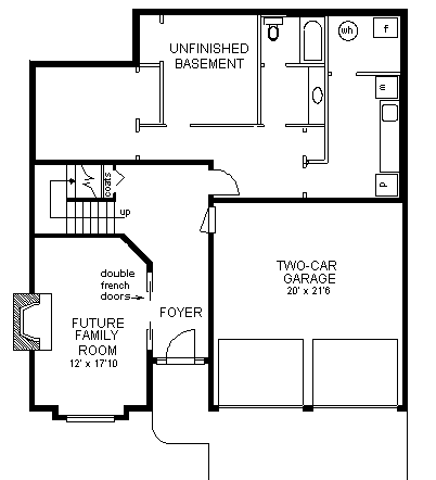 lower floor house blueprint