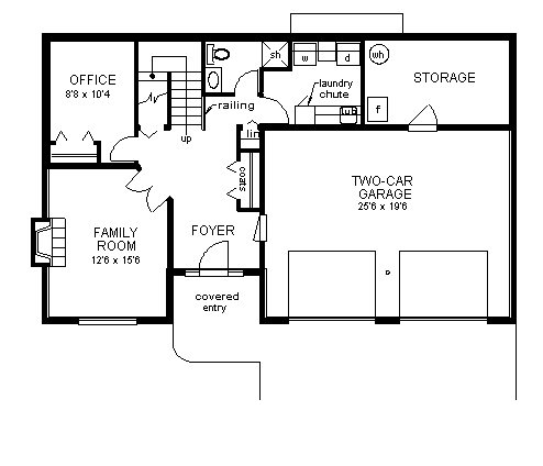 lower floor house blueprint