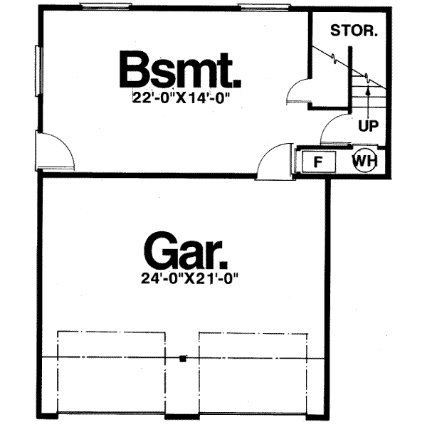lower floor house blueprint