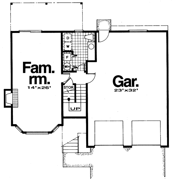 lower floor house blueprint