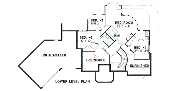lower floor house blueprint