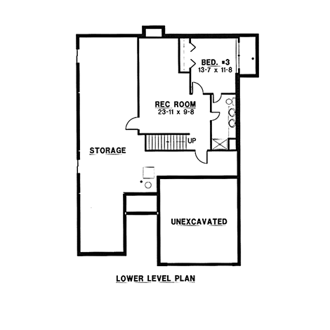 lower floor house blueprint