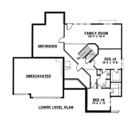 lower floor house blueprint