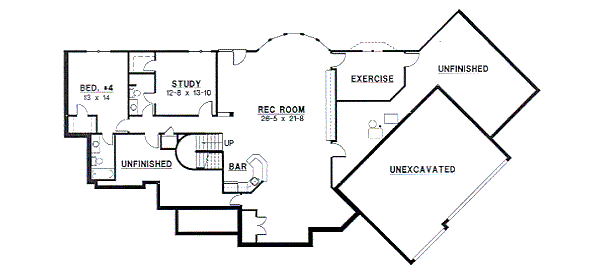 lower floor house blueprint