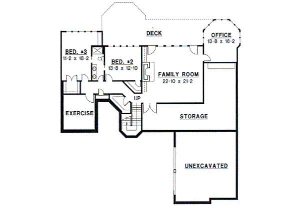 lower floor house blueprint