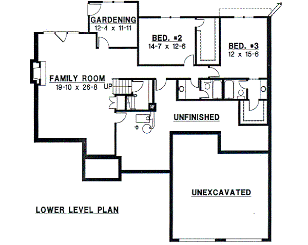lower floor house blueprint