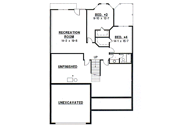 lower floor house blueprint