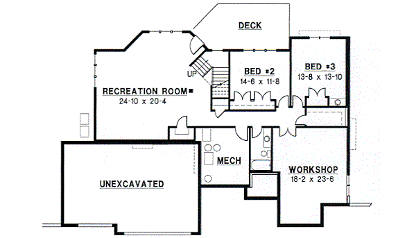lower floor house blueprint
