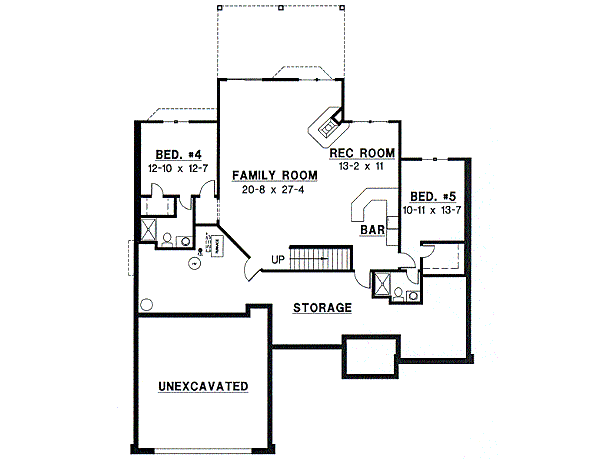 lower floor house blueprint
